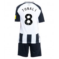 Newcastle United Sandro Tonali #8 Replica Home Minikit 2024-25 Short Sleeve (+ pants)